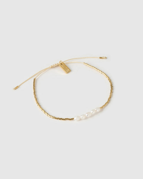 Add-on Arms of Eve -  Seline Gold and Pearl Bracelet