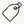 line drawing of a price swing tag