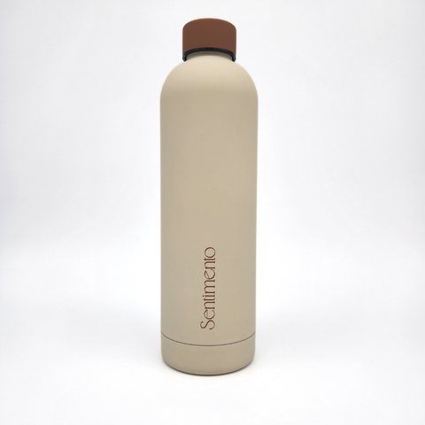 Sleek 750 mL stainless steel drink bottle featured in the Summer Time gift box.